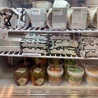 Vegan ice cream  at Planet Organic - Ealing in West London