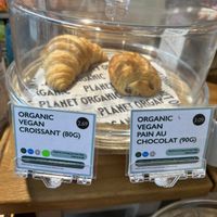 Vegan bakery  at Planet Organic - Ealing in West London
