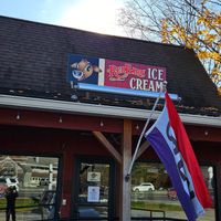 Red Barn Building at Red Barn Ice Cream Shop in Stowe