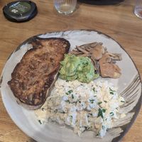 Customized platter #Veganuary at Flavour Fields - Galleria Mall in Dubai