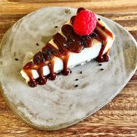 Cashew miso cheesecake  at Flavour Fields - Galleria Mall in Dubai