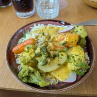 Legume (Vegetable) Curry at Avanti - Le Saint Gervais Hotel & Spa in Saint-gervais-les-bains