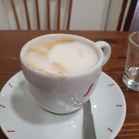 Soy cappuccino at Pasticceria & Caffetteria Nona in Bologna