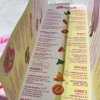 Leuke kaart en veel om te kiezen. Vegetarische gerechten ook at Vanilla Vibes Café in Sittard