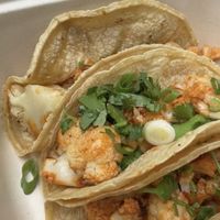 Buffalo Cauliflower Tacos at LYFE Kitchen - River North in Chicago