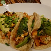 Cauliflower tacos  at LYFE Kitchen - River North in Chicago