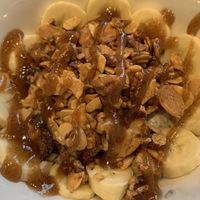 Coconut almond banana chia bowl at LYFE Kitchen - River North in Chicago