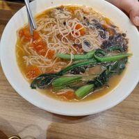 Tomato "beef" soup (vegan) at Shanyun Shu Vegan Restaurant - 尚韵樹 in Shenzhen