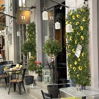 Up a narrow side streett  at The 11 Concept in Volos