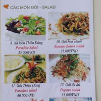 partial menu 3 at Loving Hut - Thien Dang in Ho Chi Minh City