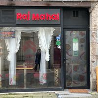 Outside at Raj Mahal in Besancon