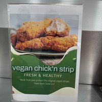 Vegan chick’n strips  at Hamblins in Bristol