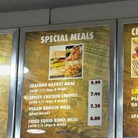 Vegan burger meal available  at Hamblins in Bristol