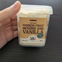 Passion fruit mousse jar cake at SAU Bake in Hamilton