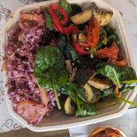 Fresh salad at Sugar Glider in Richmond