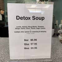Daily soup   at The Golden Almond in Fort Walton Beach