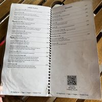 Menu march 2025  at Ganga View Cafe in Rishikesh