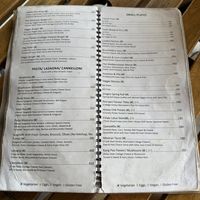 Menu march 2025  at Ganga View Cafe in Rishikesh