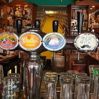 De bieren op de tap at De Kurk in Arnhem