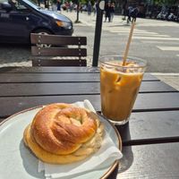 By the way, it's Minor Figures Barista! at Godt Brød - Dronningens Gate in Trondheim