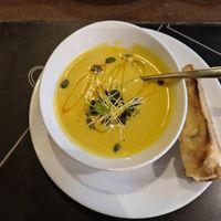 Pumpkin Soup at Ceylon Curry Club in Colombo