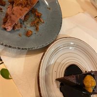 Postres at Doxa in Madrid