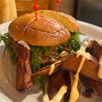 Pulled pork burguer  at Doxa in Madrid