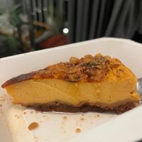 Caramel cheesecake   at Doxa in Madrid