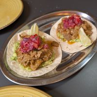 tacos at Doxa in Madrid