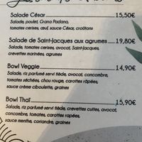 Bowl veggiees  at Brasserie L'Océan in Vannes