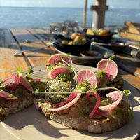 Avocado toast   at Drake Devonshire Inn  in Wellington