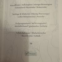 Das vier Gänge Menü   at Restaurant Handelshof in Saarbrucken