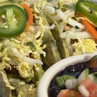 Eggplant Tacos  at Hungry's in Houston