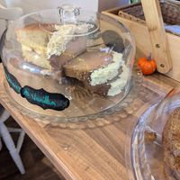 Vegan cames at Tealicious Tea Room  in Durham