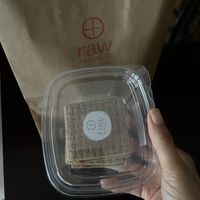 Strawberry Fig Bar #Veganuary at Raw Republic in New Orleans