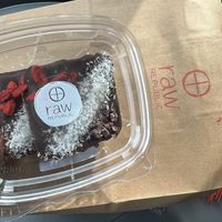 Cocao brownies 🤤🤤  at Raw Republic in New Orleans
