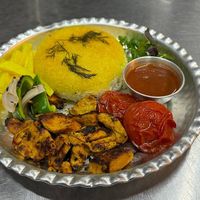 Vegan Kebab😍 at Beynolmelal Vegan Restaurant in Rasht