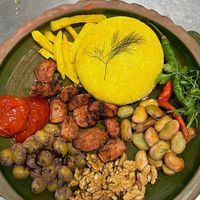 Traditional vegan kebab😍🥹 at Beynolmelal Vegan Restaurant in Rasht