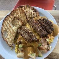 Portland scramble  at Nectar Cafe in Portland