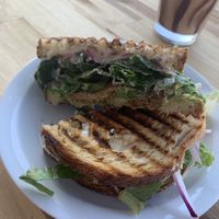 Breakfast sandwich  at Nectar Cafe in Portland