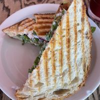 Breakfast sandwich   at Nectar Cafe in Portland