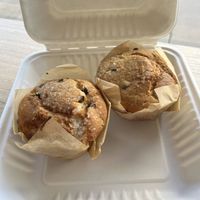 Blueberry muffin  at Collective Coffee in Wichita Falls