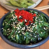 Seaweed salad.   at Sibuya Urban Sushi Bar  in Merida