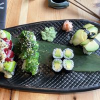 Combo vegano. Muy rico.  at Sibuya Urban Sushi Bar  in Merida