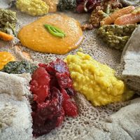 Vegan dish   at Africano Restaurant in Oslo