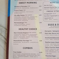 Sweet and healthy dishes at Treu am Platzl in Vienna