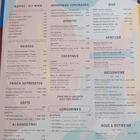 Drinks. They offer oat milk with no extra charge :) at Treu am Platzl in Vienna