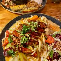 Com Tam and Udon Curry at Tokymon Chay in Frankfurt