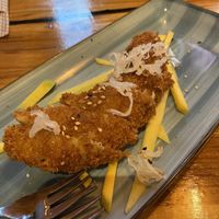 Fried banana   at Tokymon Chay in Frankfurt