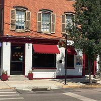 Facade on S. Duke St. @ E. King St. at Levant Mediterranean Cuisine in York